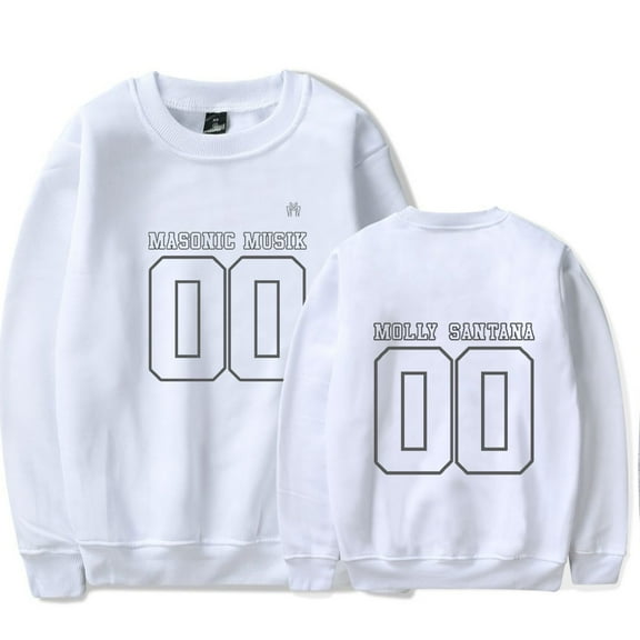 Molly Santana Masonic Musik crew neck sweatshirt Merch Long sleeve Fashion Casual Hooded Sweatshirts