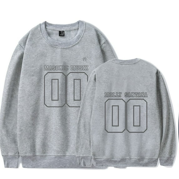 Molly Santana Masonic Musik crew neck sweatshirt Merch Long sleeve Fashion Casual Hooded Sweatshirts