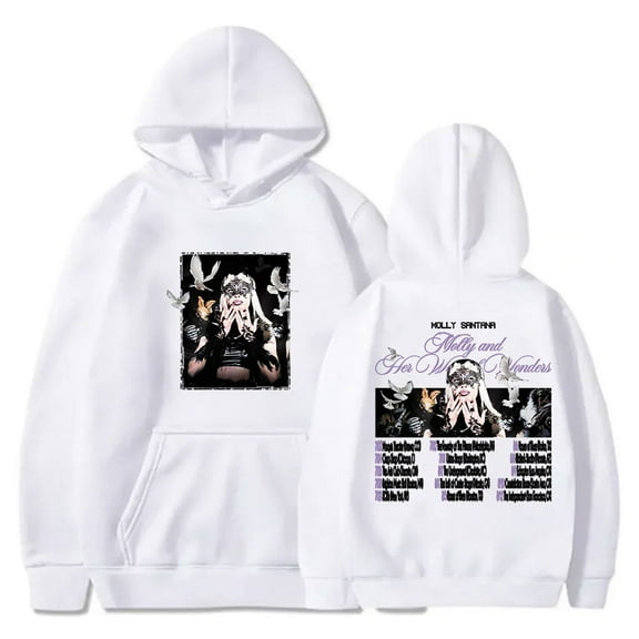 Molly Santana Week Of Wonders Tour 2025 Merch Hoodies Women Men Casual Long Sleeve Sweatshirt Fashion Clothes