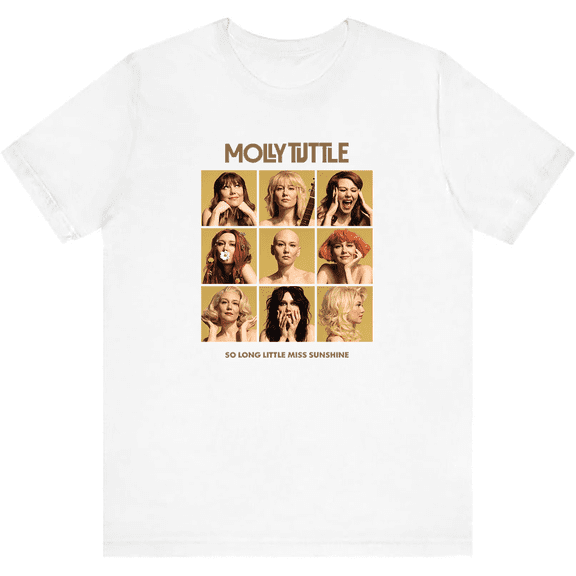 Molly Tuttle So Long Little Miss Sunshine Album T-shirts Men Women Fashion Short Sleeve Crewneck Summer Clothes