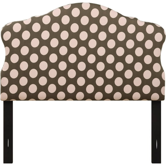 Molly Upholstered Headboard, Pink, Full