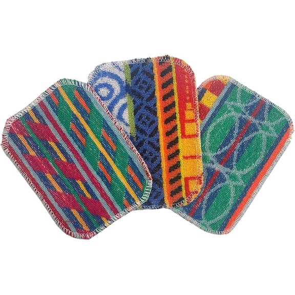 Mollys Marvelous European Scrubbing & Scouring Pads 3-Pack Dishwasher Safe, Non-Scratch Cleaning for Pots, Pans, Stainless Steel, Countertops & Floors