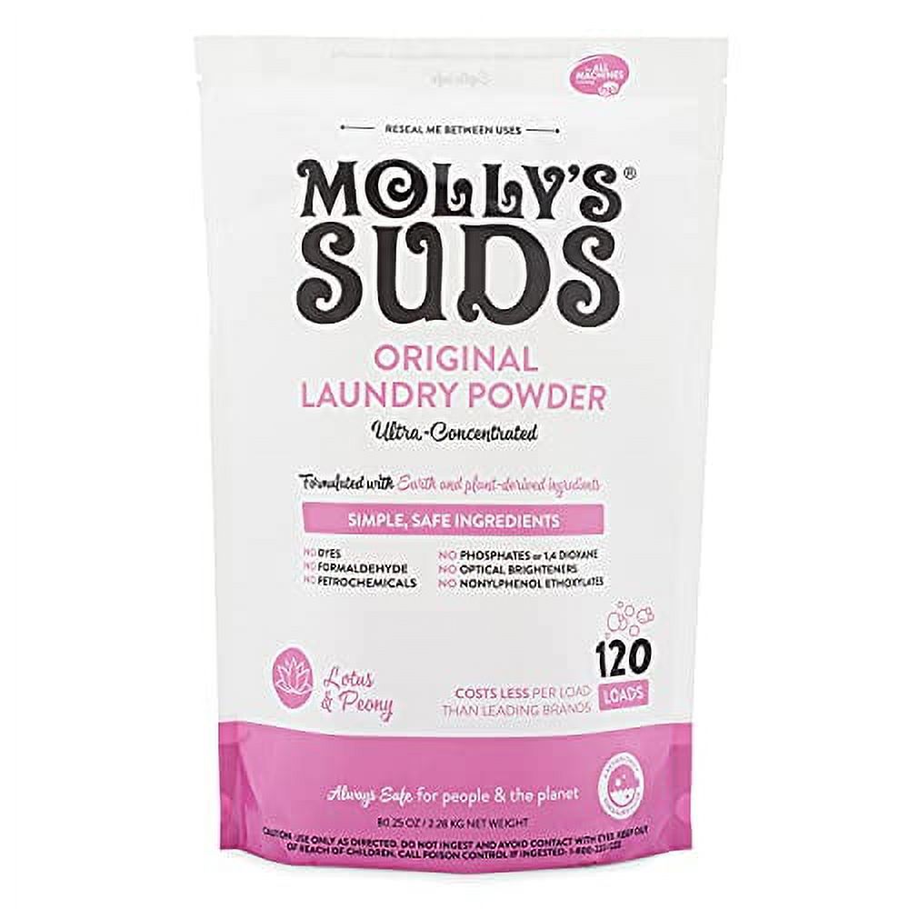 Molly's Suds Original Laundry Detergent Powder Natural Laundry