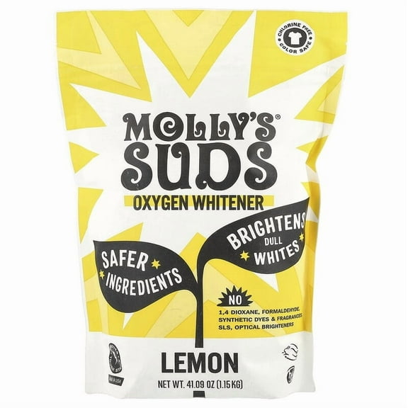 Molly's Suds Oxygen Whitener - 41.09 oz Pack of 2