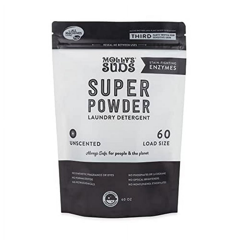 Molly's Suds Unscented Super Powder Detergent