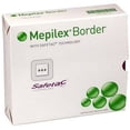thumbnail image 1 of Molnlycke 295600 Mepilex Border Foam Dressing 6" x 8" - Box of 5, 1 of 3