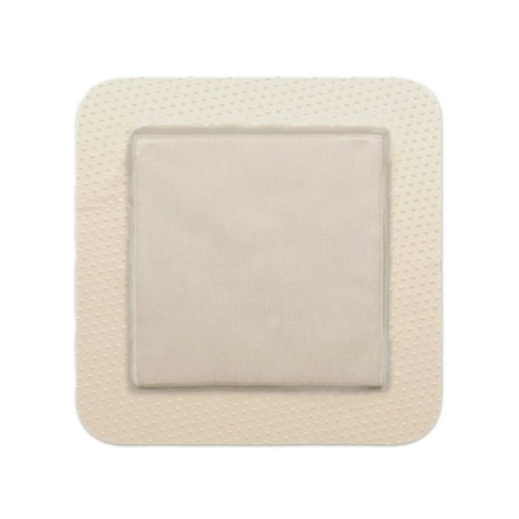 Molnlycke Mepilex Border Ag Silver Foam Dressing, 3 X 3 Inch Square, Sterile, Box of 5