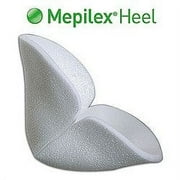 Molnlycke Mepilex Soft Silicone Foam Wound Dressing - Heel 5 x 8 Inch - Box
