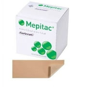Molnlycke Mepitac Soft Silicone Secure and Gentle Fixation Tape 1.5 x 59, Pack of 4