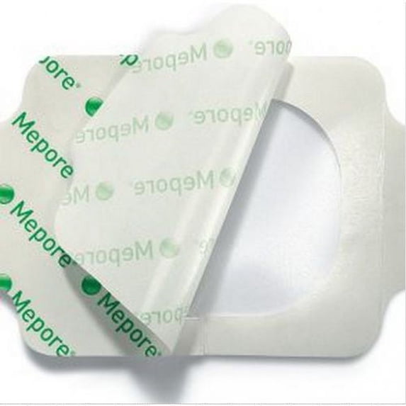 Molnlycke Mepore Self-Adhesive Transparent Film Dressing 2.4 X 2.6 Inch, Box of 100
