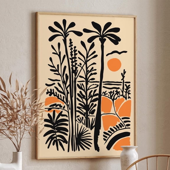 Molokai Hawaii Tropical Landscape Unframed Paper Print