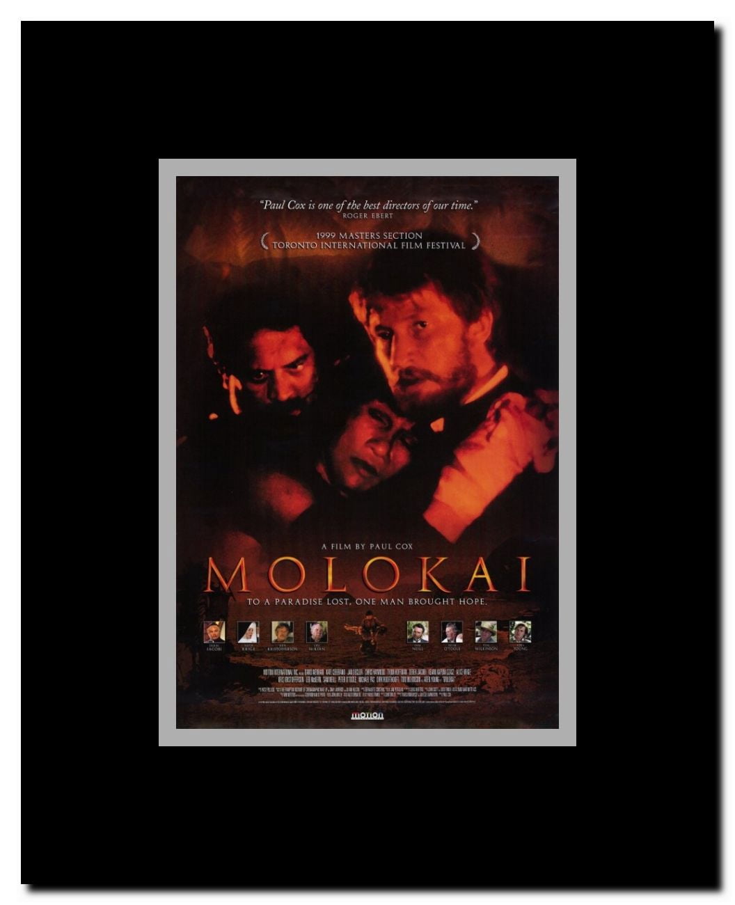 Molokai :The Story of Father Damien Framed Movie Poster