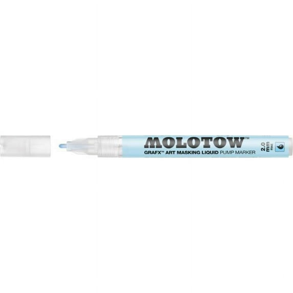 Molotow Grafx Masking Fluid Refillable Marker-2mm Round Nib