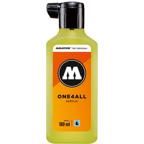 Molotow® ONE4ALL™ Acrylic Paint Marker Refill, Nature Green, 180mL Bottle