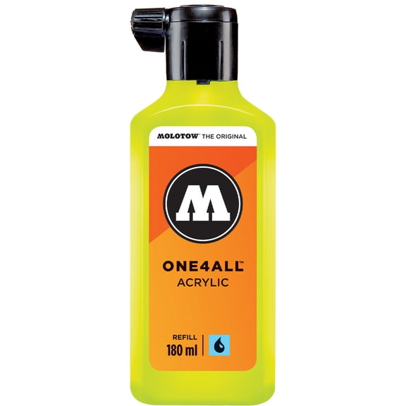 Molotow® ONE4ALL™ Acrylic Paint Marker Refill, Poison Green, 180mL Bottle