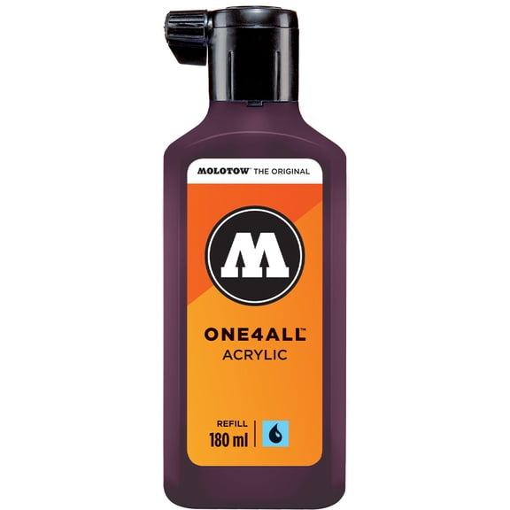 Molotow® ONE4ALL™ Acrylic Paint Marker Refill, Purple Violet, 180mL Bottle