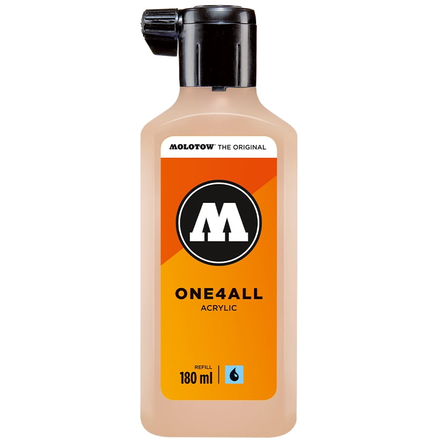 Molotow® ONE4ALL™ Acrylic Paint Marker Refill, Sand, 180mL Bottle