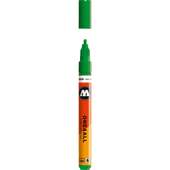 Molotow® ONE4ALL™ Pump Marker - Green Color Family, Clover Green 259, 2mm