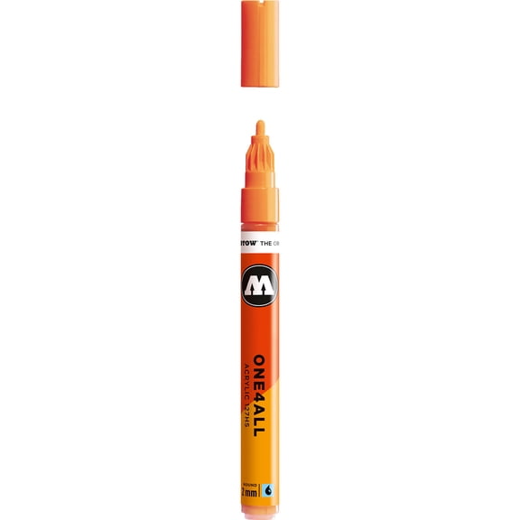 Molotow® ONE4ALL™ Pump Marker - Yellow Color Family, Goldfish 247, 2mm