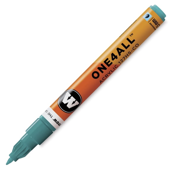 Molotow One4All Acrylic Marker - 1.5 mm Tip, Lagoon Blue