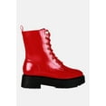 thumbnail image 1 of Molsh Faux Leather Ankle Biker Boots, 1 of 10