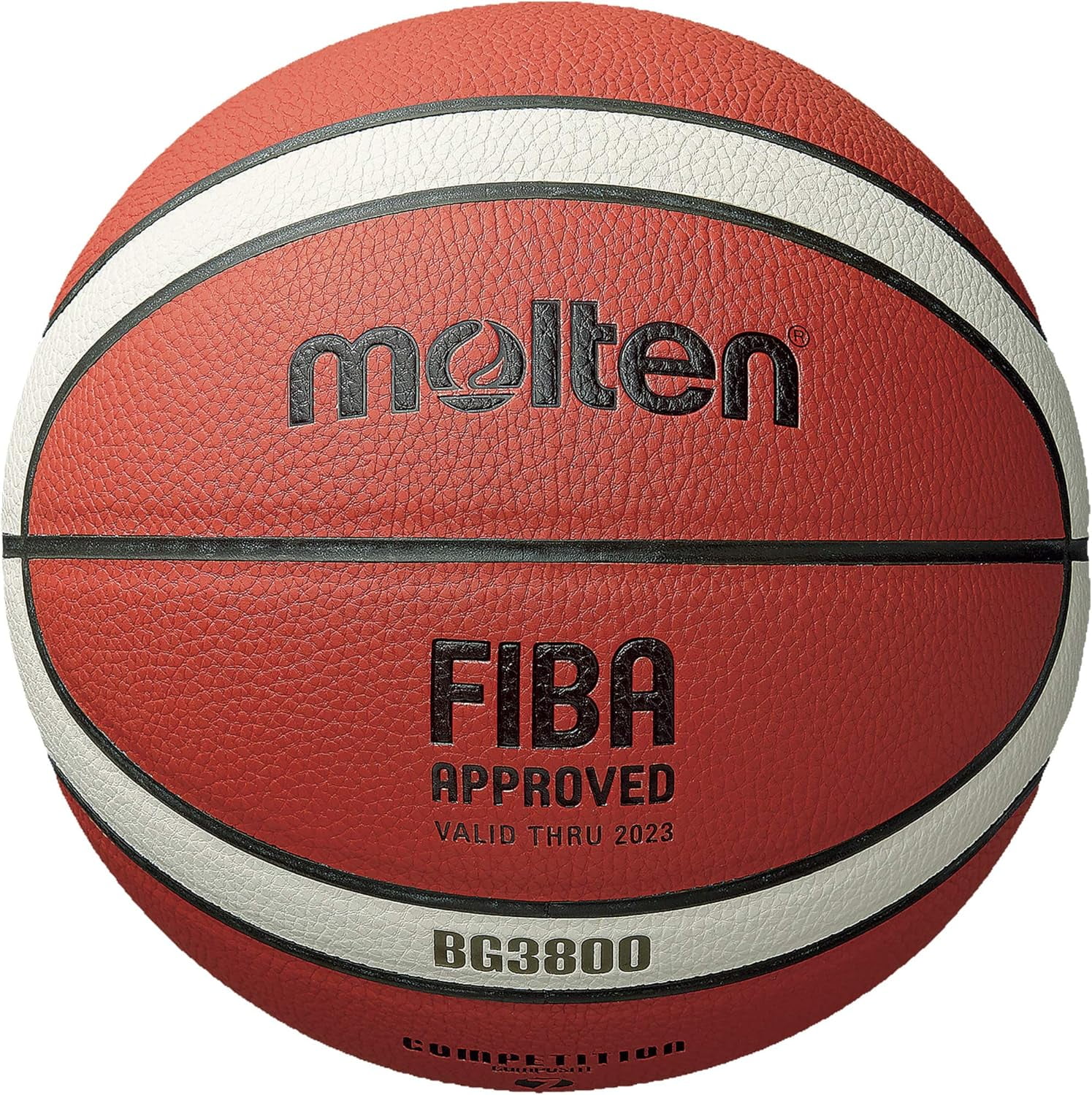 Molten B6G3800 Composite FIBA Basketball Official Size 6 - Walmart.com