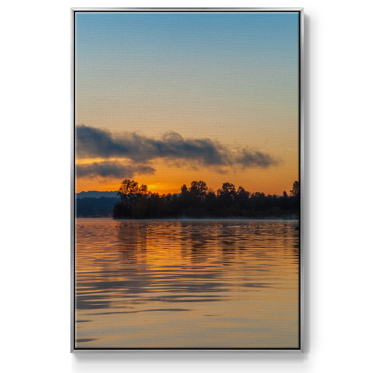 Molten Gold Framed Premium Gallery Wrapped Canvas - Ready to Hang