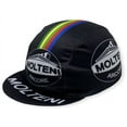 thumbnail image 1 of Molteni Men's Retro Vintage Classic Coolmax Moisture Wicking Breathable Fabric Cycling Hat Cap (Black), 1 of 5