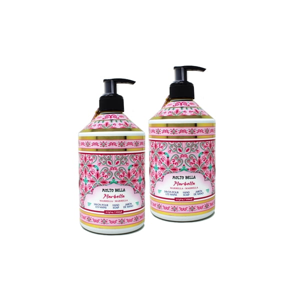 Molto Bella Hand Soap, Marbella Scent, 21.3 fl oz 2 Pack