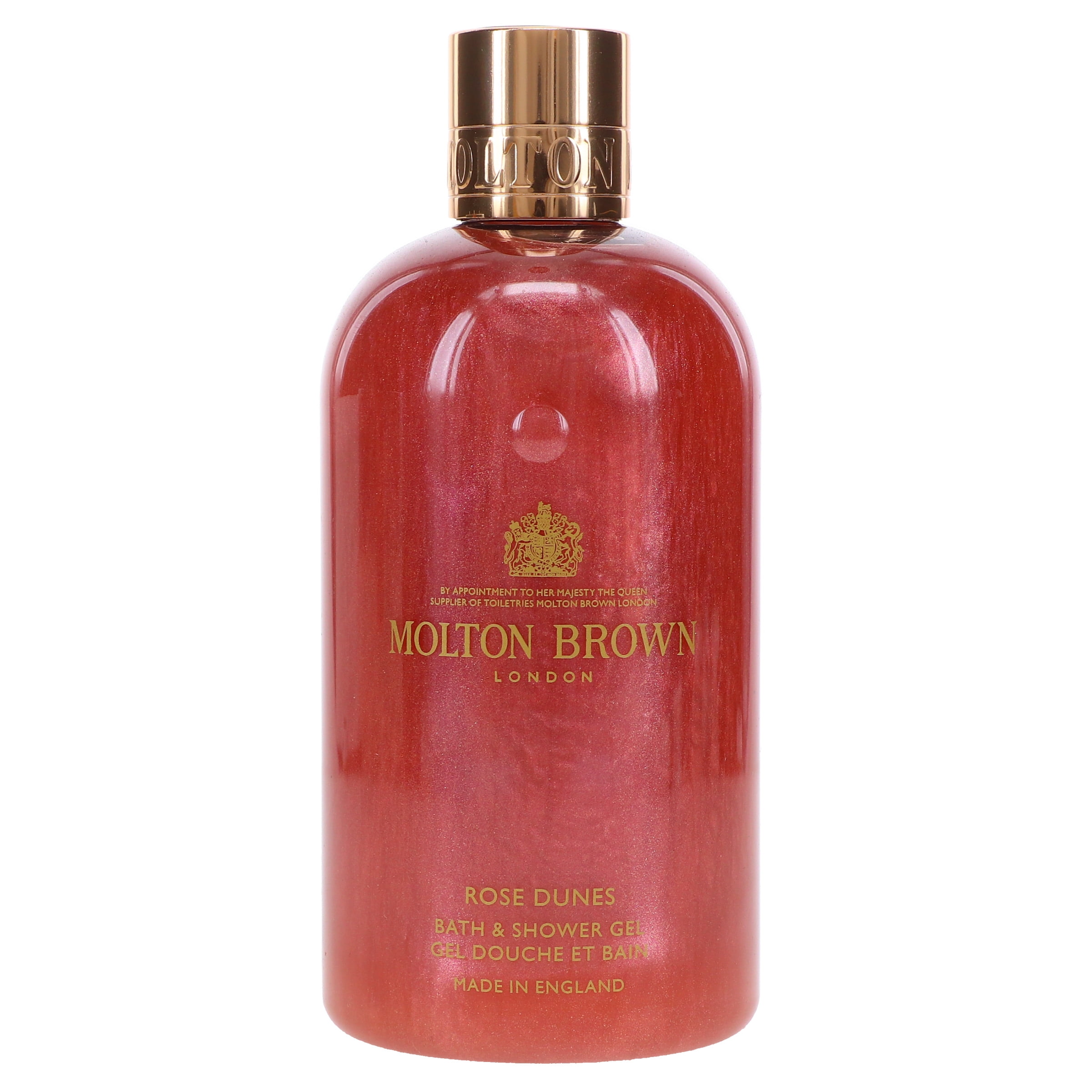 Molton Brown, Bath and Shower Gel, 10 oz, Rose Dunes with Amber
