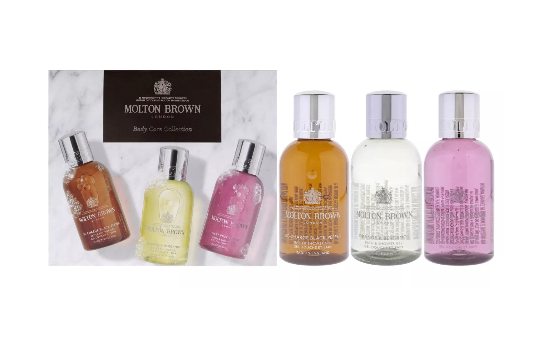 Molton Brown 3個セット Molton Brown Spicy and Citrus Body Care Collection Set , 3 Pc Kit