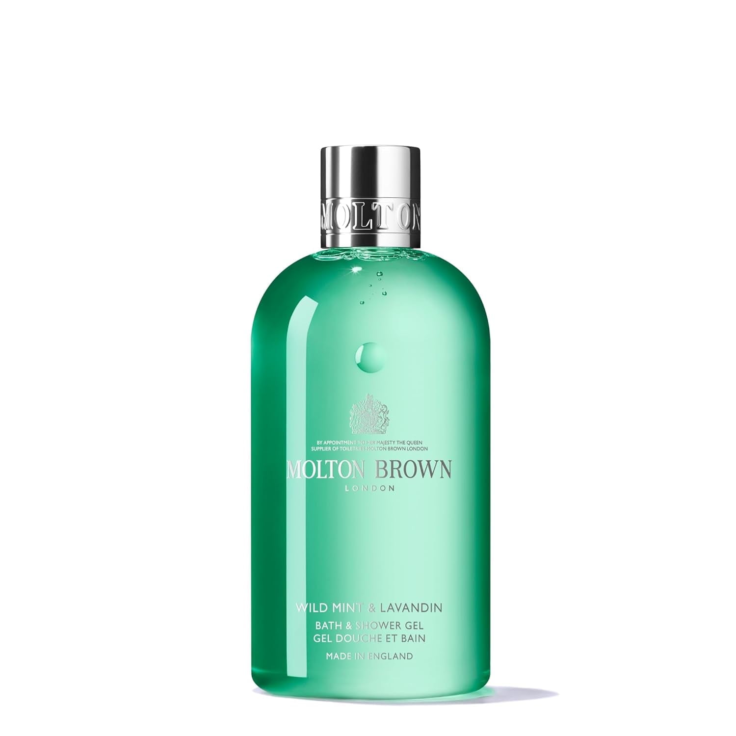 Molton Brown Wild Mint and Lavender Bath and Shower Gel , 10 oz Shower Gel