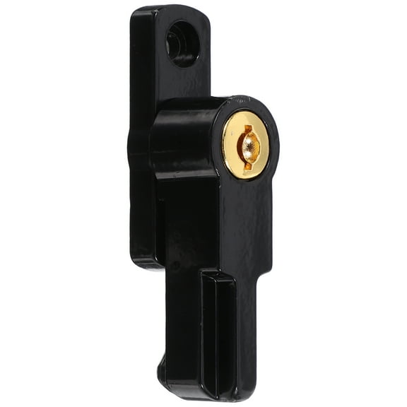 Moluckfu 1 Set of Window Hardware Window Latch Replacement Black ABS for Windows and Doors
