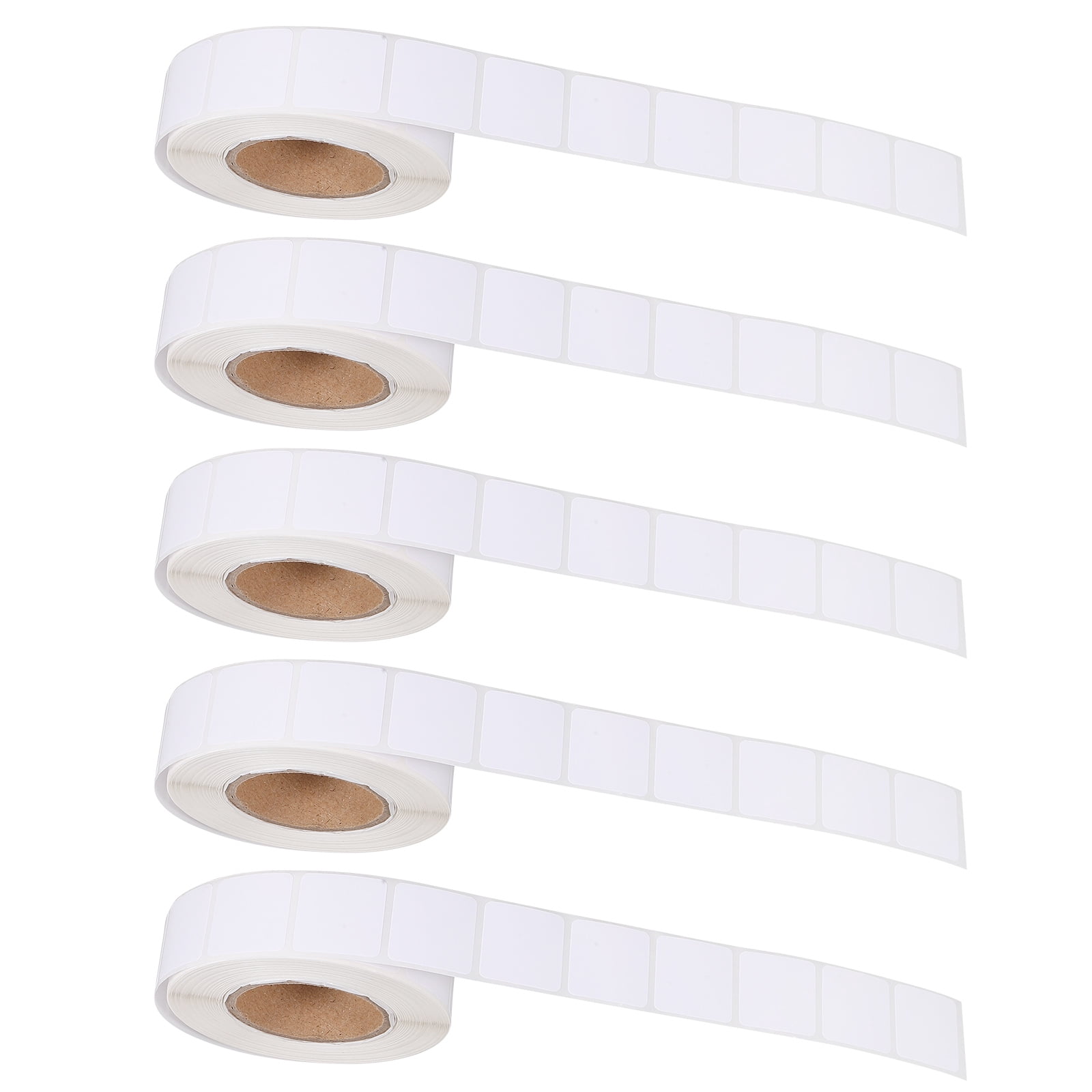 Moluckfu 1000 Pcs Roll Square Target Repairing Stickers White Copper ...