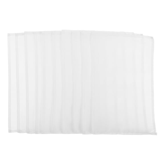 Moluckfu 10pcs Blank Race Bibs for Athletes, Reusable Lightweight Number Bib