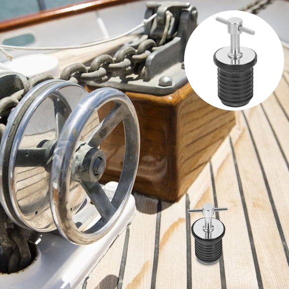 Moluckfu 1Pack Kayak Boat Scupper Stopper for Boat and Canoe Accessories in 2.3x1.3x1.1in Size