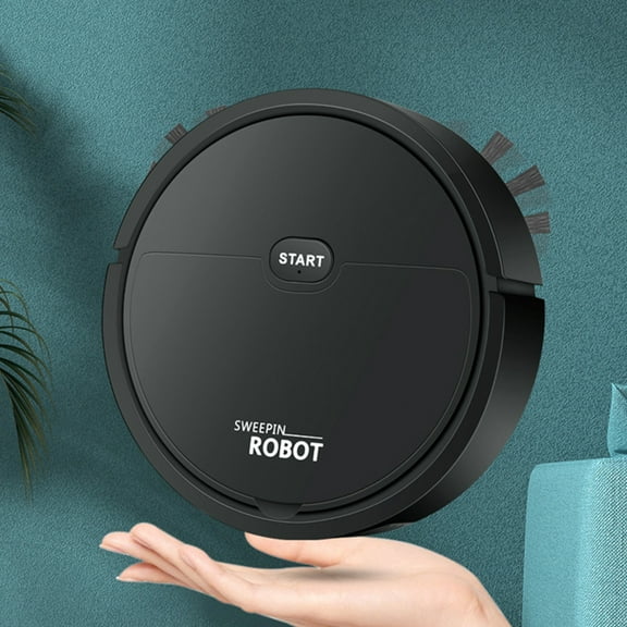 Moluckfu 1Pack Vacuum Cleaners Home with 1200mAh Battery for Automatic Floor Cleaning