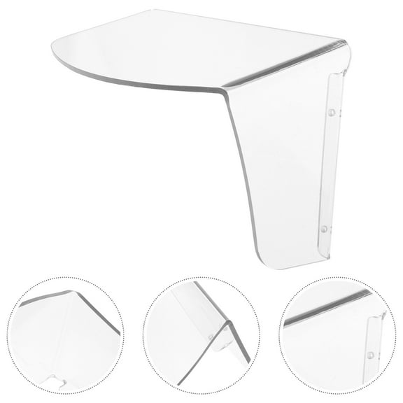 Moluckfu 1Pcs Acrylic Transparent Doorbell Cover For Outdoor Environment Water Resistant