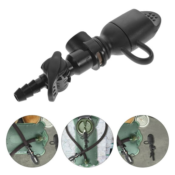 Moluckfu 1Pcs Hydration Bladder Parts Bite Valve with Dust Cover for Running Vest Hydration and Leak Prevention