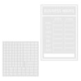 Moluckfu 1Set Changeable Business Hours Sign Kit for Store Window and ...
