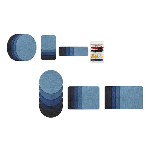 Moluckfu 1Set Simple Sweater Patches Clothing Repair Patch with Excellent Craftsmanship