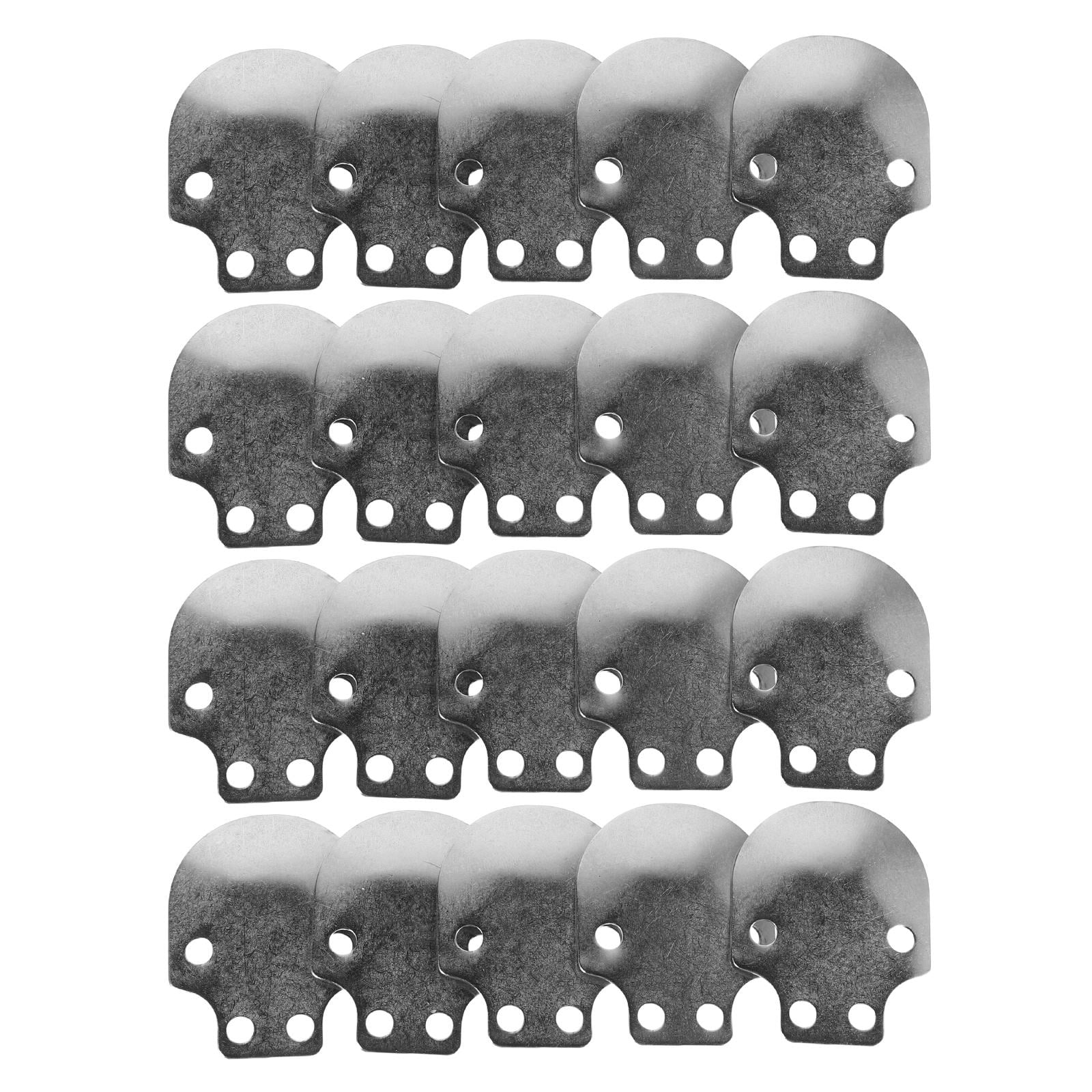 Moluckfu 20Pcs Metal Scale Stainless Steel Construction with Realistic ...