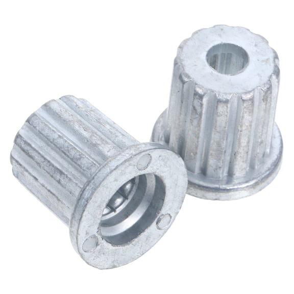 Moluckfu 2Pcs Grey Iron Pulsator Core Replacement Parts for Homeowners and Appliance Repairers 1.06X1.06X0.83in