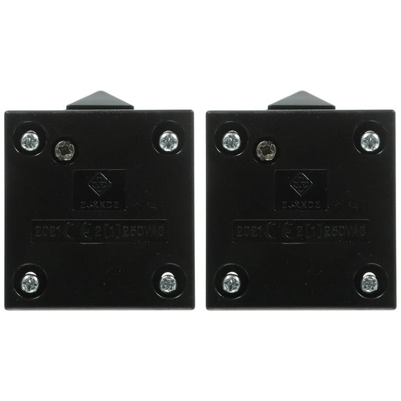 Moluckfu 2Pcs Press to Turn Off Door Light Switch for Drawers Light Cabinet Lighting