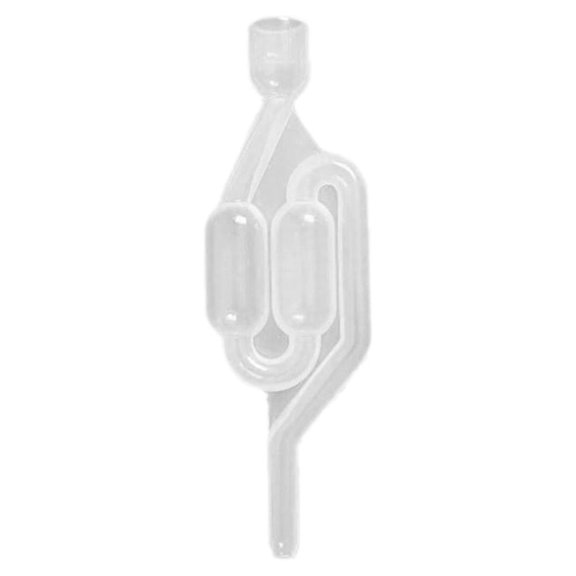 Moluckfu 2Pcs Transparent Plastic Bottle Stopper Home Brewers and 11.8x2x0.8in