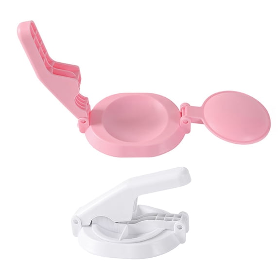 Moluckfu 2pcs Dumpling Wrapper Maker Wonton Skin Making Random Color Kitchen Accessory