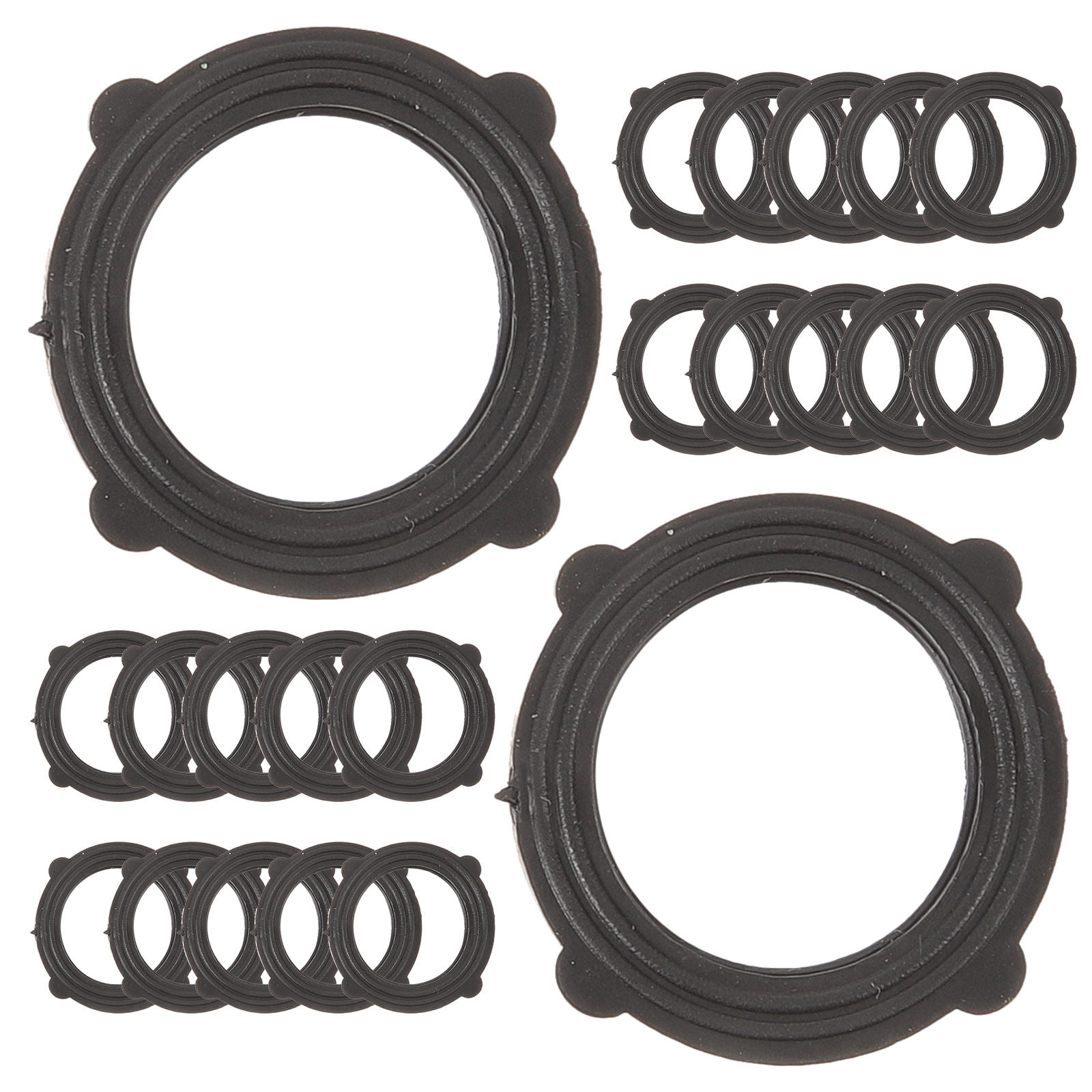 Moluckfu 30Pcs Garden Hose Seals Rubber Gaskets Leakproof Sealing for ...