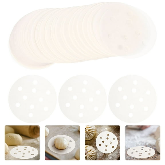Moluckfu Steamer Sheets for Dumplings Foldable 400Pcs