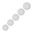 Moluckfu 5Pcs Round Transparent Silicone Coin Bank Plugs Replacement ...