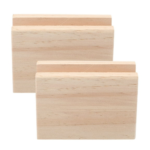 Moluckfu Dorm Bed Risers Heavy Duty Riser Blocks Wood 2Pcs